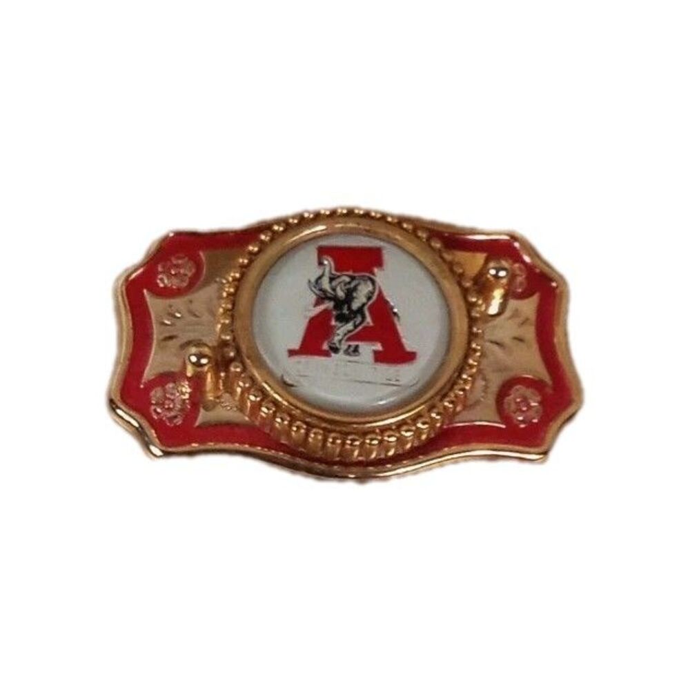 Vintage Children’s Western Style Alabama Crimson Tide Belt Buckle